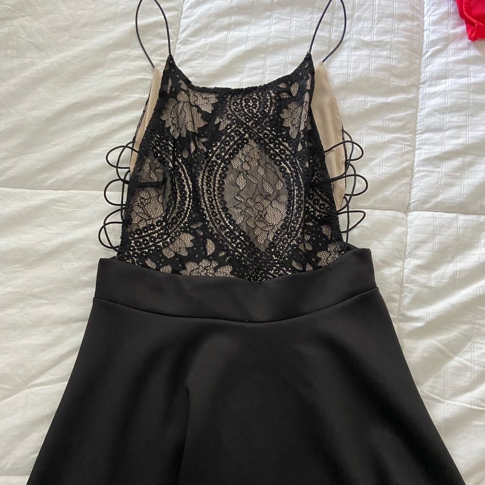 Strappy mini dress